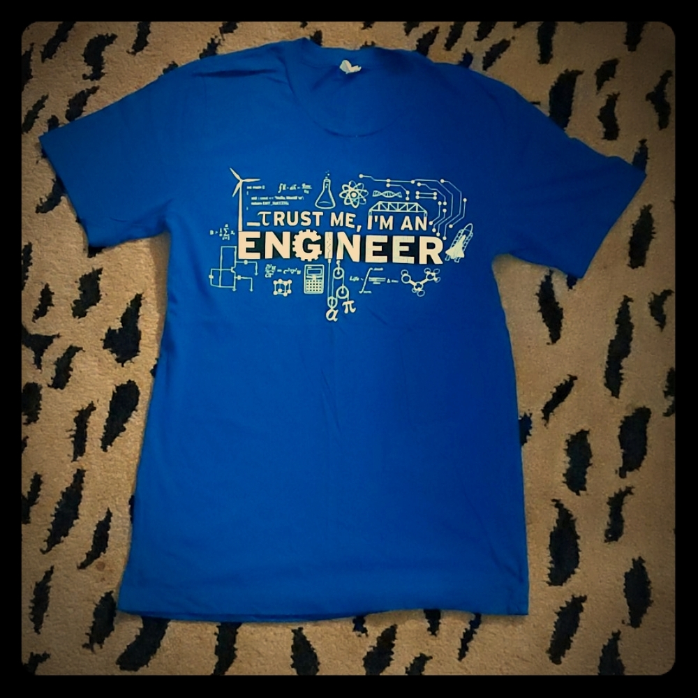 Blue Engineering t-shirt